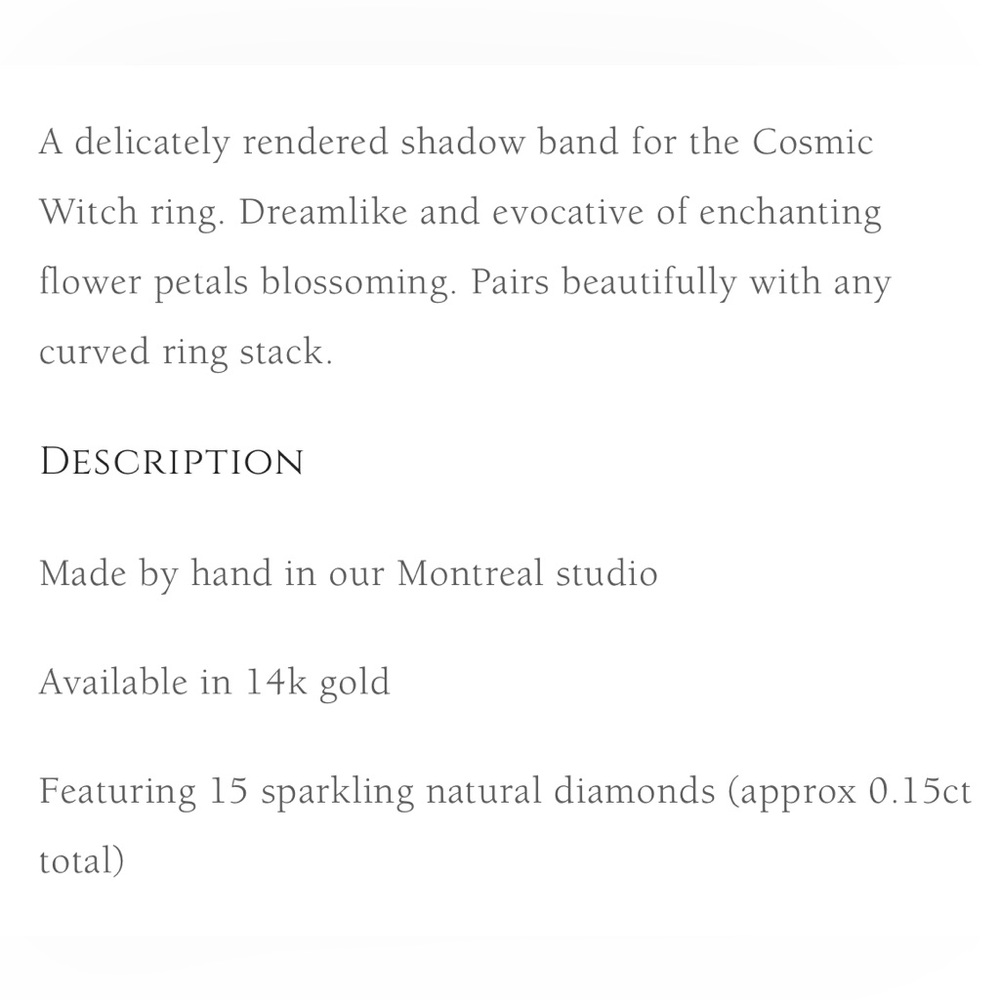 BRAND NEW UNWORN Sofia Zakia Summer Solstice Ring sz. 6.5 - Picture 3 of 4